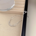 wholesale S925 Sterling Silver Snake Chain Bead Bracelet for Women, New Collection, Small Design, Luxury Minimalist Style, Elegant Wrist Accessory-0-3