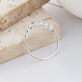 wholesale S925 Sterling Silver Irregular Movable Lucky Bead Ring New Release Stress-Relief Creative Versatile Accessory-0-2
