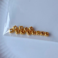 wholesale 925 Sterling Silver Gold-Plated Small Spacer Beads DIY Bracelet Necklace Accessories Handmade Knotted Jewelry Large Hole Spacer Disc Gold Beads-0-10