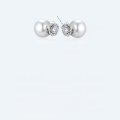 wholesale 925 Sterling Silver French Elegant Camellia Pearl Earrings Detachable Two-Way Wear Earrings for Women Wholesale-0-3