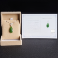 wholesale 925 Silver Inlaid Retro Chinese Style Drip Hetian Jasper Pendant with Certificate, Direct from Manufacturer-0-3