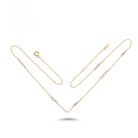 wholesale 9K gold Japanese-style niche luxury jewelry set with lapis lazuli and pearls, including necklace and bracelet-Lapis Lazuli Bracelet>9K