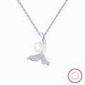 wholesale S925 Sterling Silver APN Collection Versatile Women's Necklace Elegant Minimalist Niche Premium Light Luxury Fashion OL-0-88