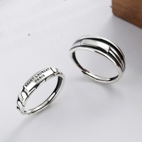 wholesale S925 Sterling Silver Creative Chain Ring Light European Personality Romantic Paris Trend Korean Style Fashion Women's Ring-YJ225/B model is about 2.01 grams. The opening is adjustable.