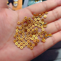 wholesale S925 gold-plated diamond spacer bracelet bead DIY handmade accessory semi-finished new style-0-16