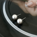 wholesale S925 Sterling Silver Fever Same Style Pearl Earrings for Women, High-end Sense, New Collection-0-5