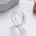 wholesale S925 Silver Yun Chao Xuan Fashion Cross-Border Irregular Exaggerated Personality INS Style Trendy Versatile Ring-0-0