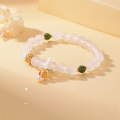 wholesale S925 Sterling Silver Morning Glory Agate Jasper Bracelet for Women, Ins Style Bracelet, Fashionable New Chinese Style Literary Play Hand Accessories-0-1