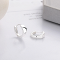 wholesale S925 Sterling Silver Cloud Tide Pavilion Hoop Earrings for Women, High-End Retro Minimalist Style Exaggerated Earrings Direct from Manufacturer-0-1