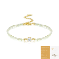 wholesale S925 silver gold fashion exquisite zircon bracelet, high-end luxury women's bracelet that does not fade-0-16