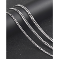 wholesale 925 Sterling Silver 5mm Cuban Link Chain Necklace for Men, Hip Hop Whip Chain, Bold and Versatile Men's Collarbone Necklace with a Premium Feel-0-0