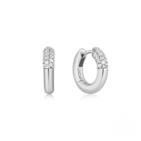 wholesale S925 Sterling Silver Geometric Cluster Ear Cuff With Inlaid Zircons, Trendy And Versatile, Popular In Europe And America, Ins Style-Platinum-Style 2 925 Silver