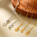 wholesale Gold Plated 925 Silver Pin Chain Rope Chain Snake Chain Gold Chain DIY Silver Jewelry Accessories-0-0