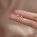 wholesale S925 Sterling Silver Pearl Series Petite Sweet Earrings for Women, Simple and Bestselling, Factory Direct M01341-0-4