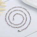 wholesale S925 Sterling Silver Chain, Japanese Character Chain, Twisted Figure-8 Chain, Pearl Chain, Dragon Bone Chain, Versatile DIY Jewelry Matching Chain-0-2