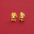 wholesale Sand gold dragon zodiac bead DIY bracelet accessories weaving materials small fortune bag five blessings dragon bracelet-0-18