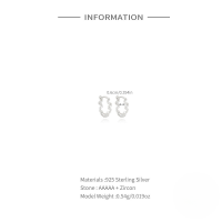 wholesale S925 Sterling Silver Round Twisted Wire Trendy Ear Cuff, Hotins-Platinum-6MM 925 silver