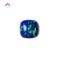 wholesale S925 Metal Synthetic Opal Fat Square Opal Jewelry Stone Flat Bottom Cabochon Japanese Style Opal-0-1