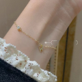 wholesale S925 Sterling Silver New Letter H Diamond Mini Bracelet Simple Match with Elegant High-end Sense Hand Accessory S7023-0-2