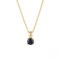 wholesale S925 Sterling Silver Ins Style Simple Daily Matching Pendant Necklace For Women,-Gold-September 925 Silver