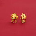 wholesale Sand gold dragon zodiac bead DIY bracelet accessories weaving materials small fortune bag five blessings dragon bracelet-0-20