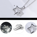 wholesale S925 Sterling Silver Cloud-Pull Jewelry Star Inlaid with Diamond Zircon Pendant Hiphop Direct from Manufacturer Wholesale-0-1