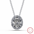 wholesale S925 Sterling Silver Y-Shaped Colored Zircon Pendant Necklace for Women Direct from Manufacturer Wholesale-0-75