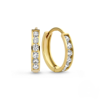 wholesale S925 Sterling Silver Geometric Cluster Ear Cuff With Inlaid Zircons, Trendy And Versatile, Popular In Europe And America, Ins Style-Gold-Style 3 925 Silver