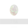 wholesale Metal Opal Cross Double-Sided Fire Iridescent Opal Polymer Cultivated Synthetic Opal Gemstone-0-14