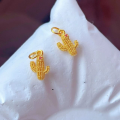 wholesale Gold-plated 925 sterling silver cactus pendant DIY bracelet necklace earring accessories handmade original jewelry-0-5