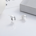 wholesale S925 Sterling Silver Geometric Prism Earrings, Korean Ins Minimalist Style, Versatile Luxury Wind, Women's Elegant Earrings-0-2