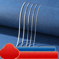 wholesale 925 Sterling Silver Octagonal Snake Bone Chain Necklace Customization Pendant Collarbone Chain Processing According to Provided Images or Samples-1.5 octagonal snake bone chain 45cm round buckle 925 silver