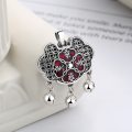 wholesale S990 Sterling Silver Retro Chinese Style Auspicious Peace Lock with Tassel Pendant, Creative National Trend Jewelry Design-0-0
