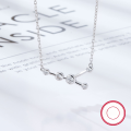 wholesale S925 Sterling Silver Amazon Best-Selling Women's Versatile Niche Chain Twelve Zodiac Signs Zircon Pendant European and American Jewelry-0-7