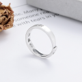 wholesale S925 Sterling Silver Retro Matte Craft Multi-Fu Character Print Ring, New Chinese Style Literary Ethnic Wind Index Finger Ring-0-1
