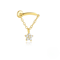 wholesale S925 Silver-Single gold #7