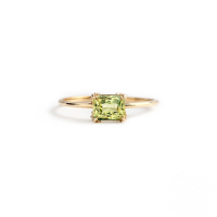 wholesale S925 Sterling Silver Opal Square Zircon Engagement Ring,。-Gold-Style 2 No. 8