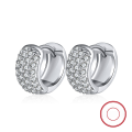 wholesale S925 sterling silver gold-plated ultra-sparkling zirconia drop earrings, manufacturer wholesale-0-35