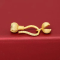 wholesale 925 Silver Gold Plated Antique Silver Blossom Clasp, DIY Bracelet Closure, Pepper Clasp, End Clasp, Link Clasp Accessories-0-6