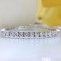 wholesale 925 Silver Jewelry New High Carbon Diamond Bracelet for Cross-Border Men and Women 4-5-6-7mm-0-5