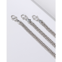 wholesale S925 Sterling Silver Baby Infant Child Kids Boys Girls Flat Cuban Curb Chain Bracelet Jewelry-925 Silver Bracelet White Gold 12.5cm [0-2 years old] 925 Silver