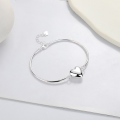 wholesale S925 Silver Cloud Tide Pavilion Fashion Geometric Heart Cute Fresh Trendy Versatile Design Bracelet for Women-0-0
