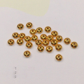 wholesale Gold-plated S925 Silver Spacer Beads, Spacers, Gaskets, Semi-finished DIY Jewelry Accessories for Crystal Jewelry Bracelets and Necklaces-0-10