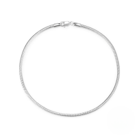 wholesale 18k Gold Plated 925 Sterling Silver Classic Creative Versatile Snake Bone Chain Bracelet,-Platinum 925 silver