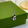wholesale "S925 Sterling Silver Fashionable Minimalist Niche Design Versatile High-end Pendant Necklace"-0-2