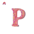 wholesale Metal material synthetic opal OPAL English letters cultured opal gemstone ear stud pendant jewelry setting stones-0-1