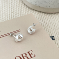wholesale S925 Sterling Silver Sustainable Multi-Layer Stud Earrings for Women, Minimalist Luxury Advanced Niche Earrings-0-1