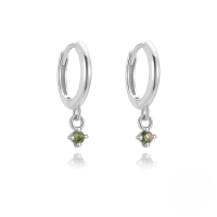 wholesale S925 Sterling Silver With Natural Stone Agate Lapis Lazuli Earrings, Elegant Light Luxury-Platinum #2 925 Silver