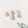 wholesale S925 Silver Natural Freshwater Pearl Barrel Spacer Bead Floral Accent Semi-finished Dangle Strand Accessory-0-2