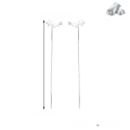wholesale S925 Sterling Silver Star Tassel Earring with a Fresh, Sweet, and Minimalist Aesthetic for Everyday Wear-0-3